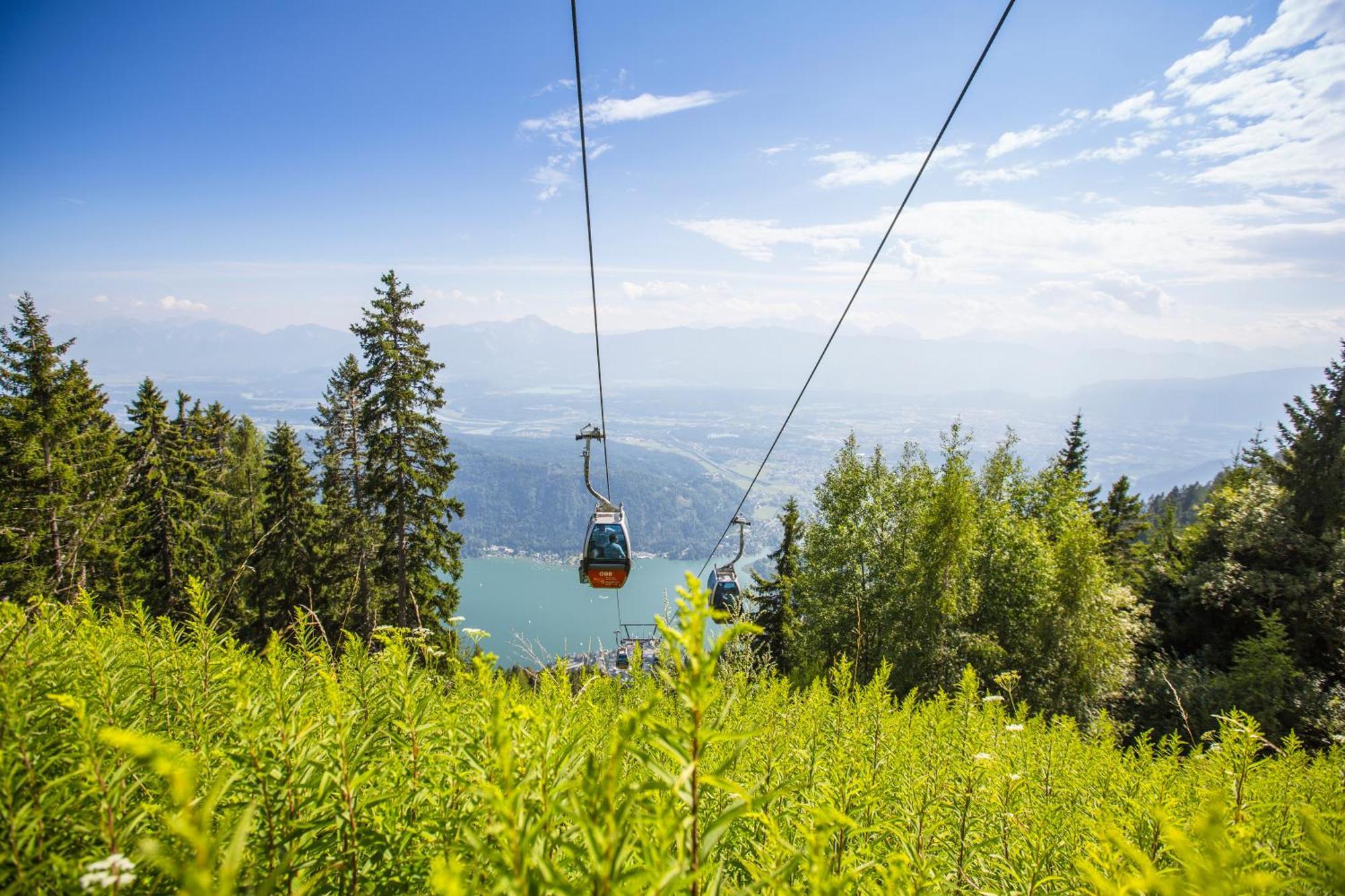 Ct-Gold Penthouse Bodensdorf Amatera Privater Seezugang Hallenbad, Skiarena Gerlitzen Buitenkant foto