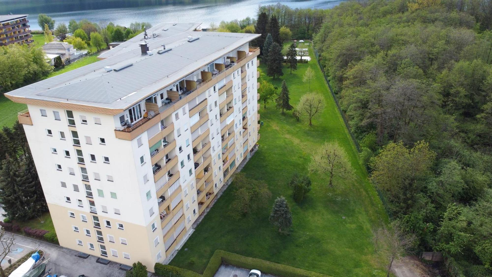 Ct-Gold Penthouse Bodensdorf Amatera Privater Seezugang Hallenbad, Skiarena Gerlitzen Buitenkant foto