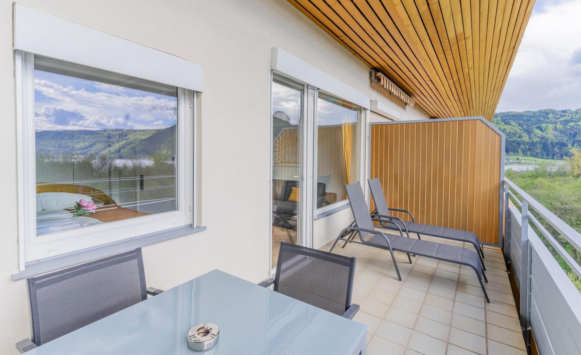 Ct-Gold Penthouse Bodensdorf Amatera Privater Seezugang Hallenbad, Skiarena Gerlitzen Buitenkant foto